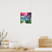 Mooie bomen poster (Keuken)
