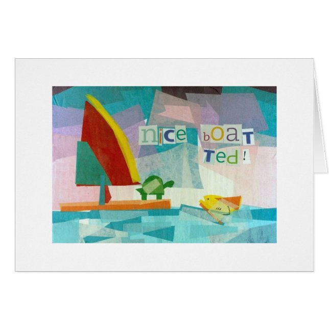 Mooie boot, Ted. (Voorkant Horizontaal)