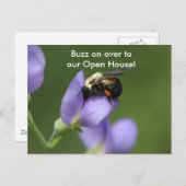 Mooie borrelbijen briefkaart (Voorkant / Achterkant)