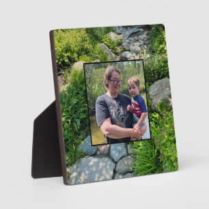 Mooie bosfoto zonovergoten bomen fotosjabloon fotoplaat