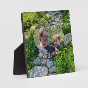 Mooie bosfoto zonovergoten bomen fotosjabloon fotoplaat