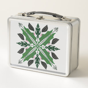 Mooie Botanische Groene Doodle Illustratie
