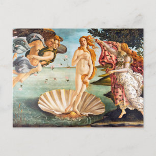 Mooie Botticelli Venus, gerepareerd Briefkaart