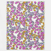 Mooie Bougainvillea Fleece Deken (Voorkant)
