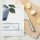 Mooie bouquet hortensia theedoek (Quarter Fold)