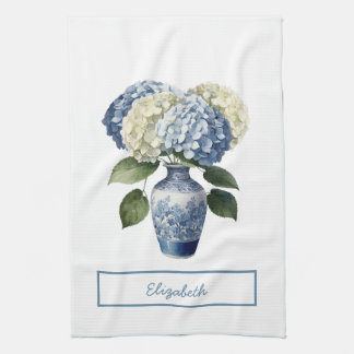 Mooie bouquet hortensia theedoek