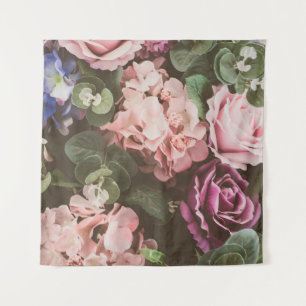 Mooie bouquetbloem voor de achtergrond - wandkleed