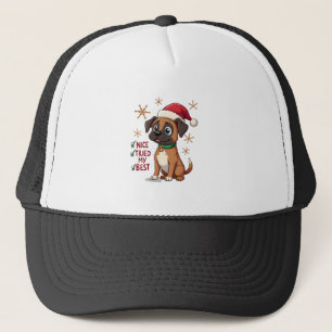 Mooie Boxer hond Honden Kerst Mooie Kreeg mijn Bes Trucker Pet