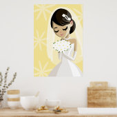 Mooie brides poster (Keuken)