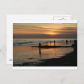 Mooie Brighton Sunet Beach Briefkaart (Voorkant / Achterkant)