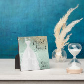 Mooie Bruidsdouche - Mintgroen Fotoplaat (Insitu)