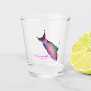 Mooie bruidskleur voor het Zee goudkleurig Shot Glas