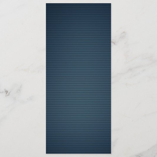 mooie bruiloft voor rode en marinebloemen menu (Achterkant)