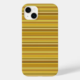 Mooie bruine gouden strepen Case-Mate iPhone 14 plus hoesje