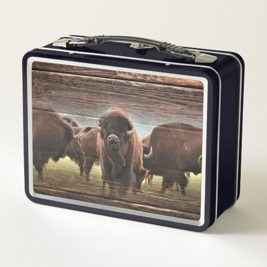 Mooie Buffalo Herd (Achterkant)