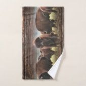 Mooie Buffalo Herd Handdoek (Handdoek)