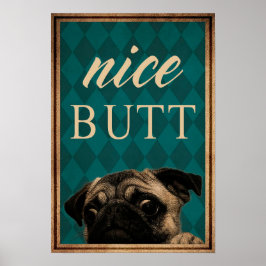 Mooie Butt - Home Decor Wall Art Poster