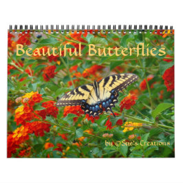 Mooie Butterflies-agenda Kalender