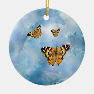 Mooie Butterflies Keramisch Ornament