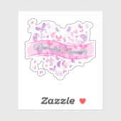 Mooie Butterflies Sticker (Vel)