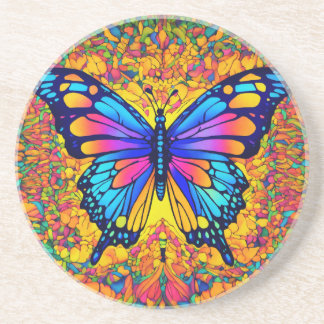 Mooie Butterfly Design Zandsteen Onderzetter