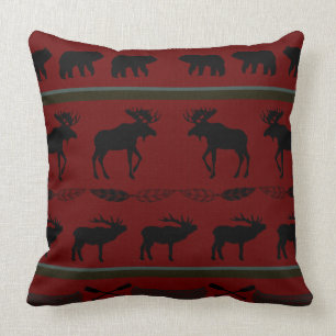Mooie Cabin Pillow van Leslie Harlow Kussen