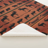 Mooie cabine Tapestry Blanket van LH Sherpa Deken (3/4)