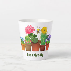 Mooie Cactus Bloementuin Latte Mok