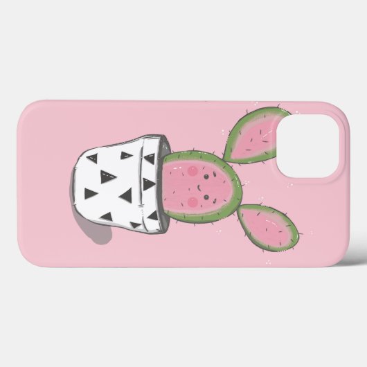 Mooie cactus IPhone hoes (Achterkant (horizontaal))