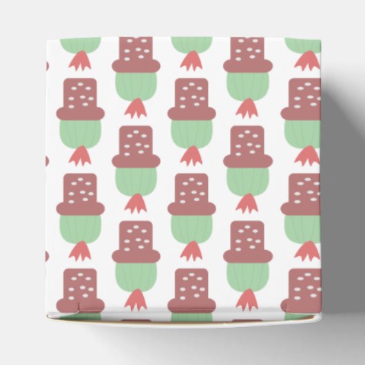 Mooie Cactus Plant Verjaardagsfeest Dank Je   Bedankdoosjes (Bovenkant)