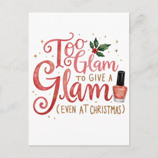 Mooie cadeau voor die glamoureuze familieleden briefkaart