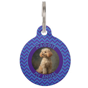 Mooie cadeau voor huisdier ouders Herringbone Huisdierpenning