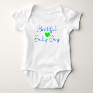 Mooie cadeau voor pasgeboren babyjongen romper