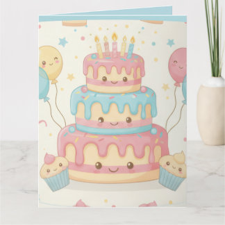 Mooie Cake en Cupcakes Kaart