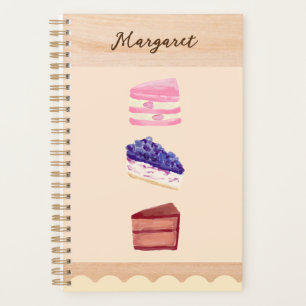 Mooie Cakes Dessert Cafe met Naam Planner