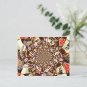 Mooie Cakes en desserts Briefkaart (Staand voorkant)