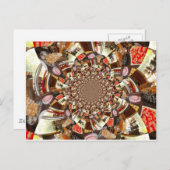 Mooie Cakes en desserts Briefkaart (Voorkant / Achterkant)