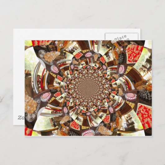 Mooie Cakes en desserts Briefkaart (Voorkant / Achterkant)