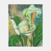 Mooie Calla Lily Fleece Blanket (Voorkant)