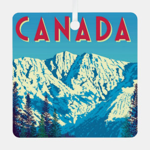 Mooie Canadese Bergen Ornament