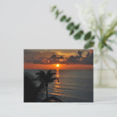 Mooie Cancun Sunset Briefkaart (Staand voorkant)