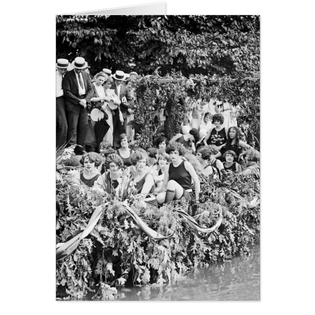 Mooie Canoe Girls, 1924 (Voorkant)