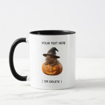 Mooie Capybara Pompoen Jack O Lantern Halloween Mo
