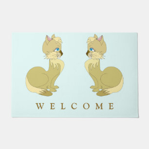 Mooie Cat Deurmat -