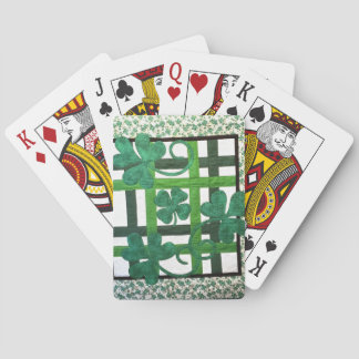 Mooie Celtic Clover-ontwerpspeelkaarten Pokerkaarten