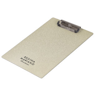 Mooie Champagne Glitterige Achtergrond Klembord