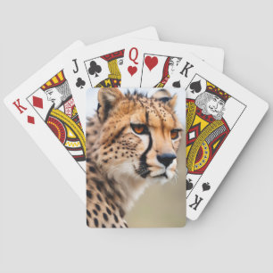 Mooie Cheetah Pokerkaarten