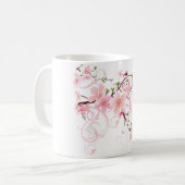 Mooie Cherry Blossom Koffiemok (Voorkant links)