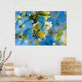 Mooie Cherry Blossom Poster (Keuken)