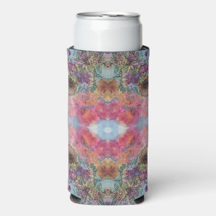 Mooie Chic Bloementuin Aquarel Schildering 